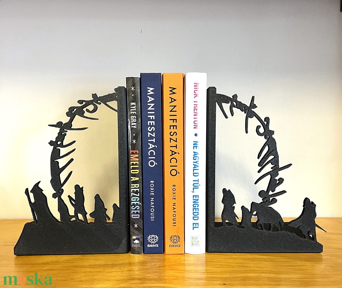 3D nyomtatott Gyűrűk Ura könyvtámasz - otthon & életmód - dekoráció - asztal és polc dekoráció - könyvtámasz - Meska.hu