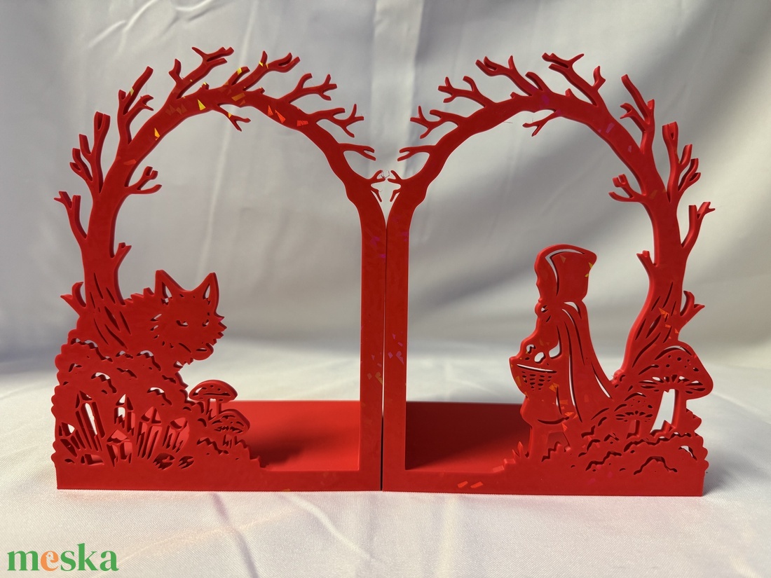 Az elveszett lány könyvtámasz � mesei 3D nyomtatott könyvtartó - otthon & életmód - dekoráció - asztal és polc dekoráció - könyvtámasz - Meska.hu