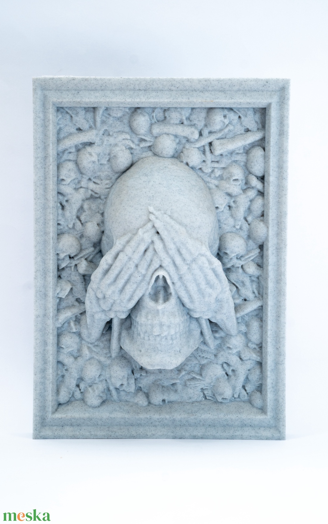 Three Wise skulls koponyák - otthon & életmód - dekoráció - fali és függő dekoráció - falra akasztható dekor - Meska.hu