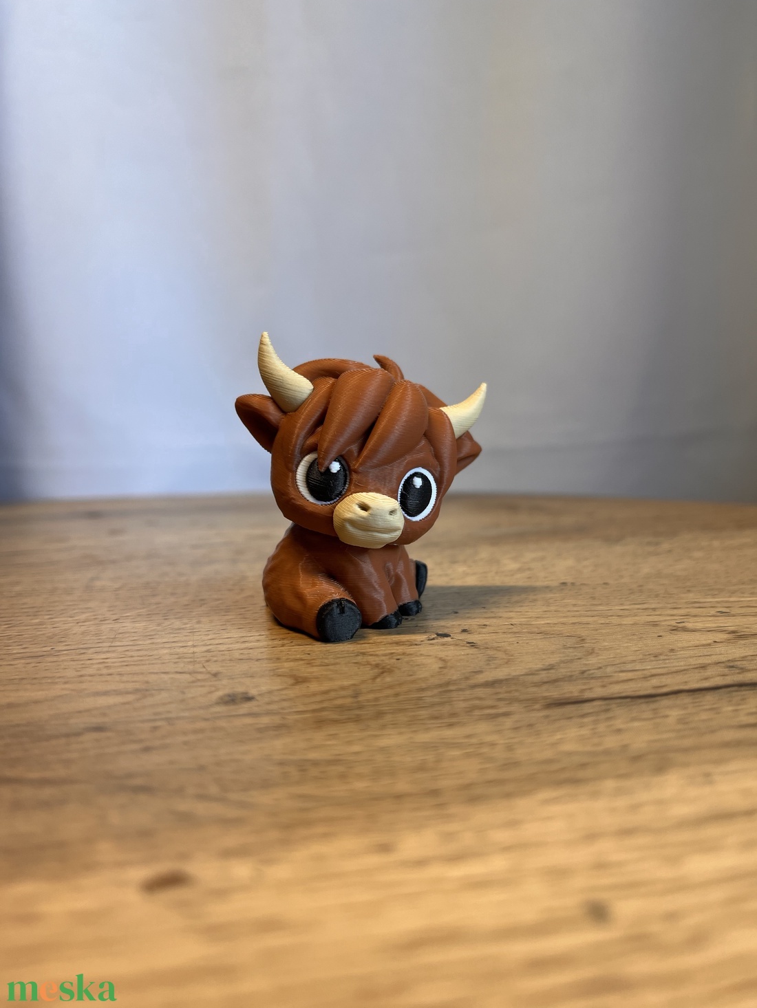 Joseph, a 3D nyomtatott Skót felföldi marha figura - játék & sport - plüssállat & játékfigura - boci, tehén - Meska.hu