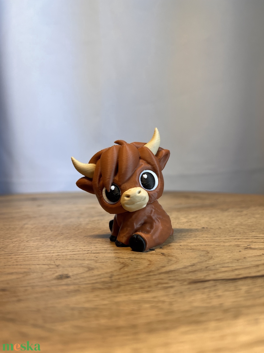 Joseph, a 3D nyomtatott Skót felföldi marha figura - játék & sport - plüssállat & játékfigura - boci, tehén - Meska.hu