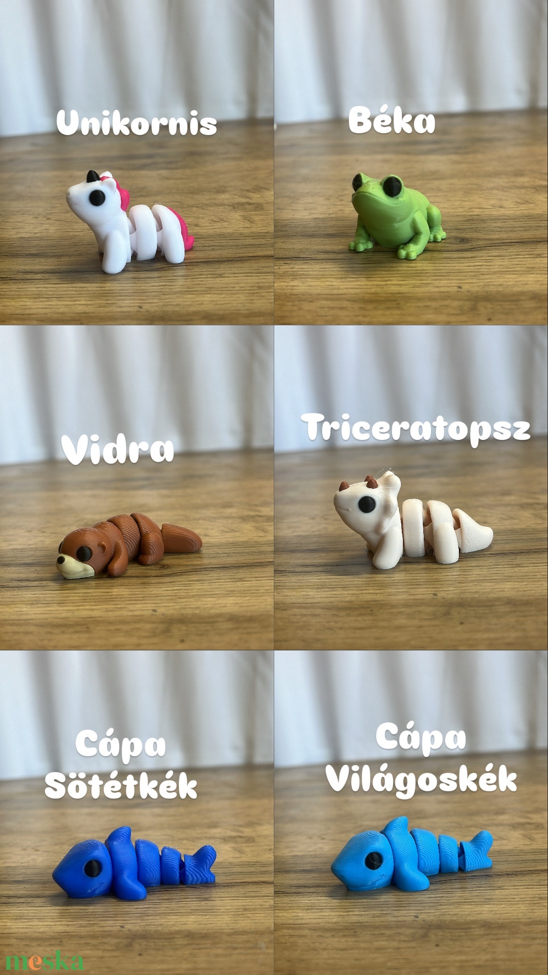 10 db-os Mini Állat Válogatás � Állítsd össze most! - játék & sport - plüssállat & játékfigura - más figura - Meska.hu