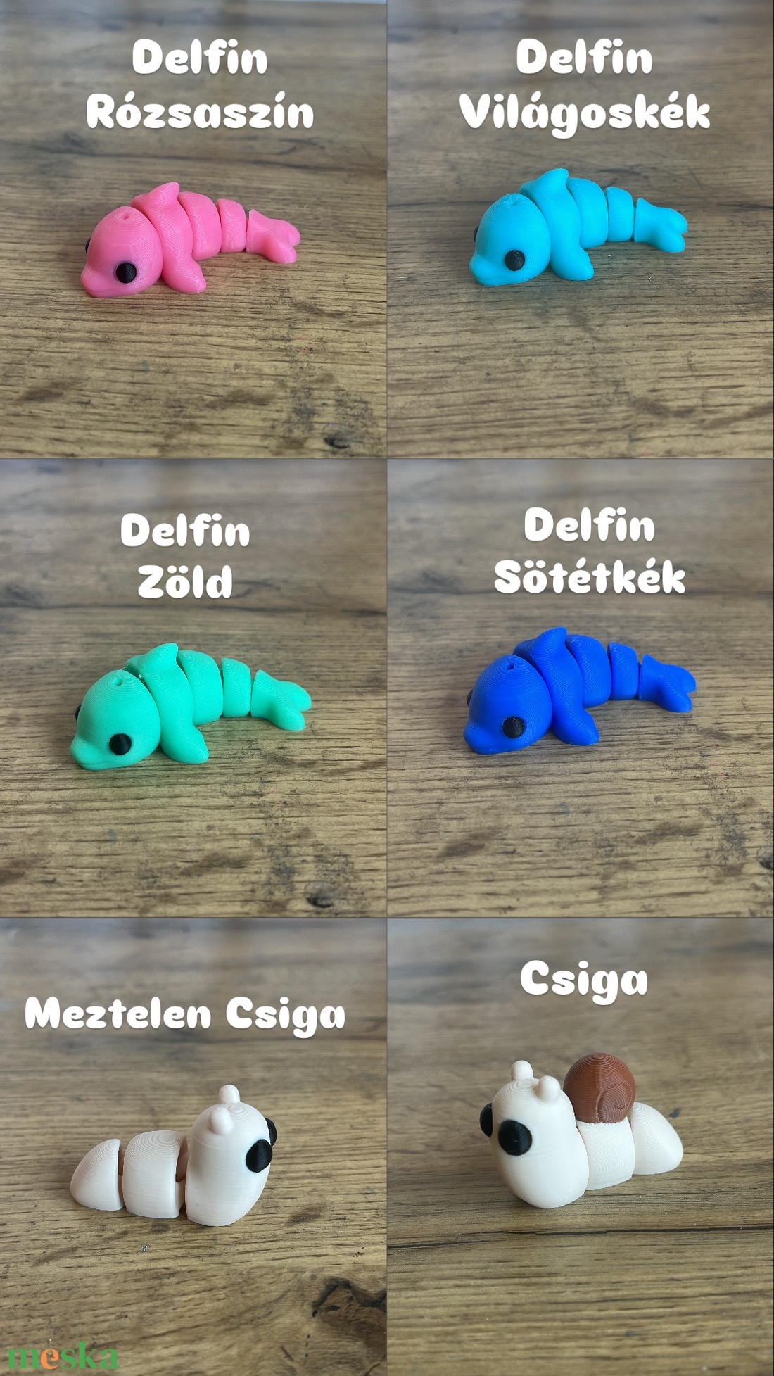 10 db-os Mini Állat Válogatás � Állítsd össze most! - játék & sport - plüssállat & játékfigura - más figura - Meska.hu