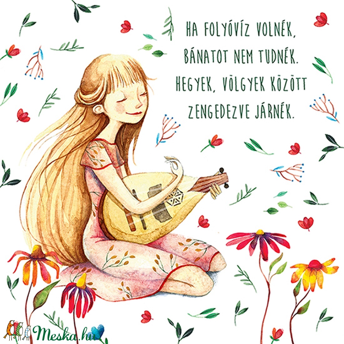 Ha folyóvíz volnék - Print -  - Meska.hu