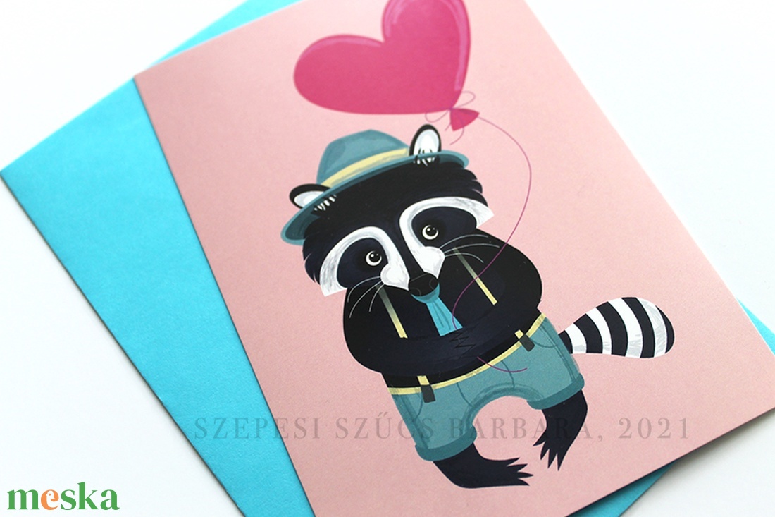 I love you! - Képeslap borítékkal (A/6) - otthon & életmód - papír, írószer - Meska.hu