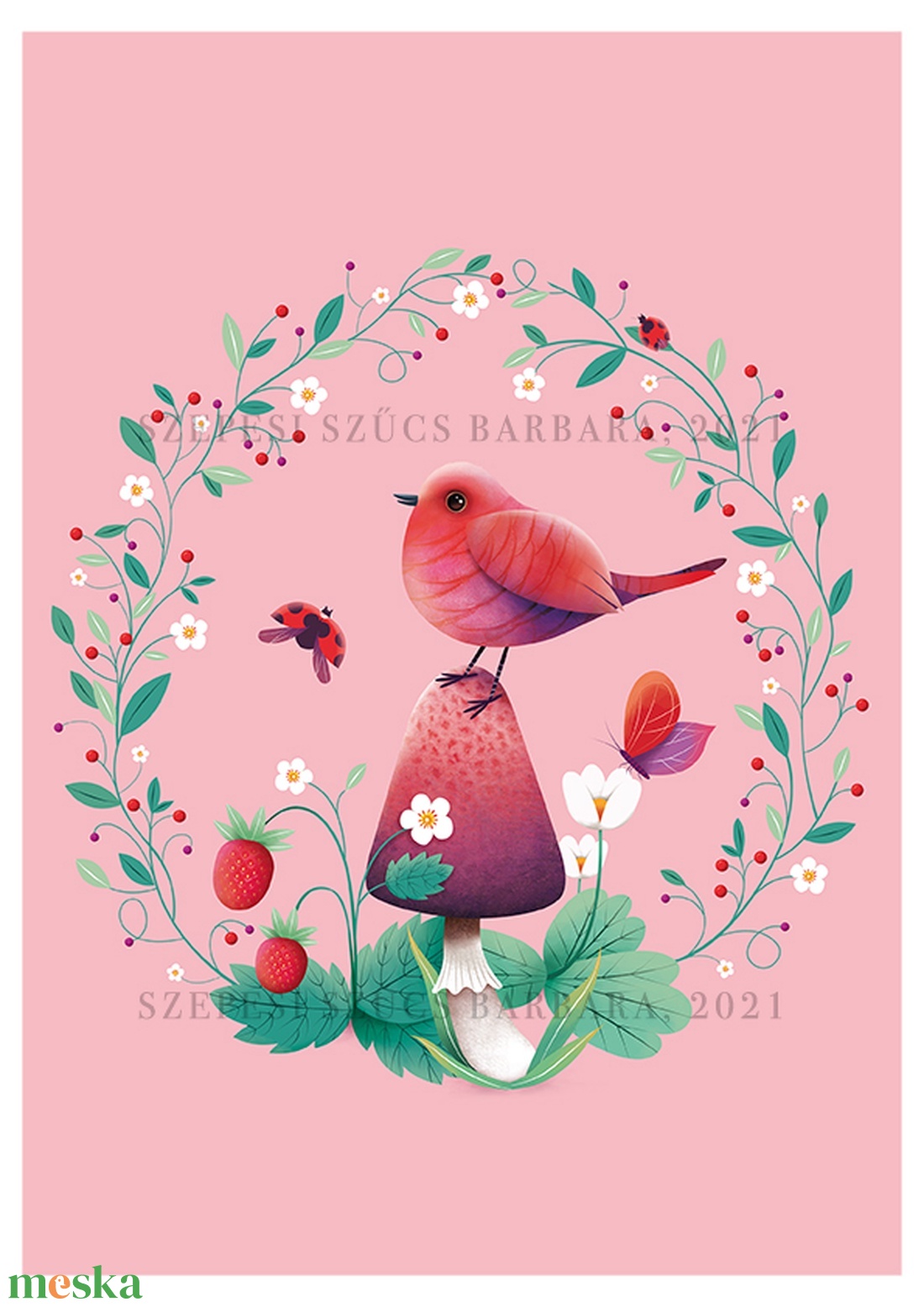 Isten hozott, Tavasz! - Print  - baba - mama - babaszoba-dekoráció - babaszoba kép - Meska.hu