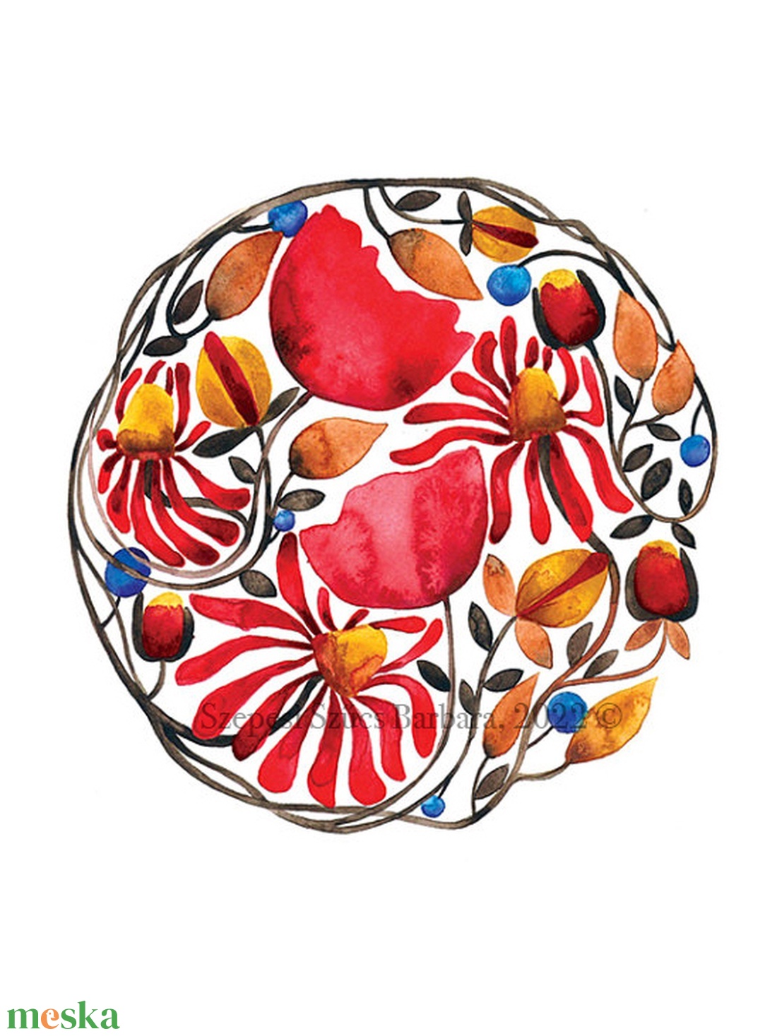 Tavaszi szél vizet áraszt... / Print (Akvarell) - otthon & életmód - dekoráció - kép & falikép - kép & falikép - Meska.hu