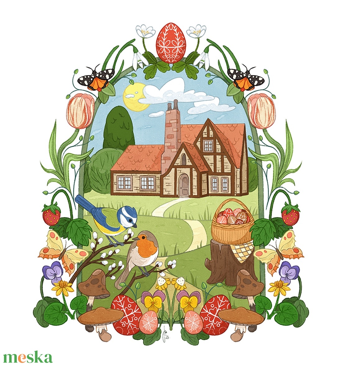 Húsvét - Print (Digitális)  - otthon & életmód - dekoráció - kép & falikép - kép & falikép - Meska.hu