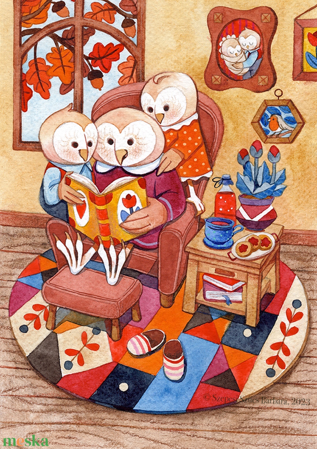 Esti mese - Print  - otthon & életmód - babaszoba, gyerekszoba - babaszoba kép - Meska.hu