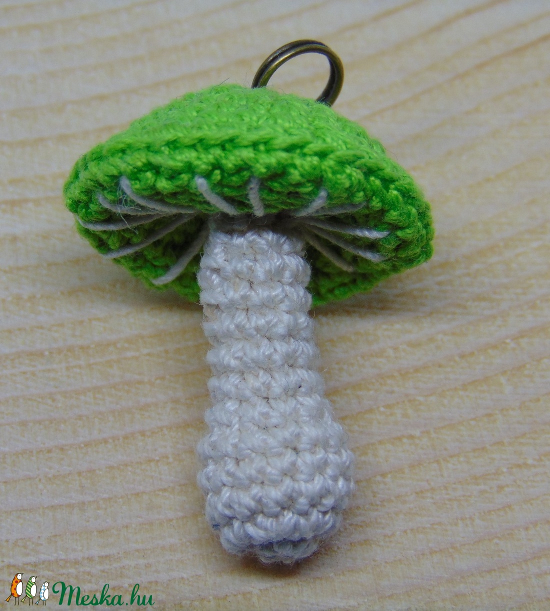 Gomba medál vagy kulcstartó - ékszer - nyaklánc - medál - Meska.hu