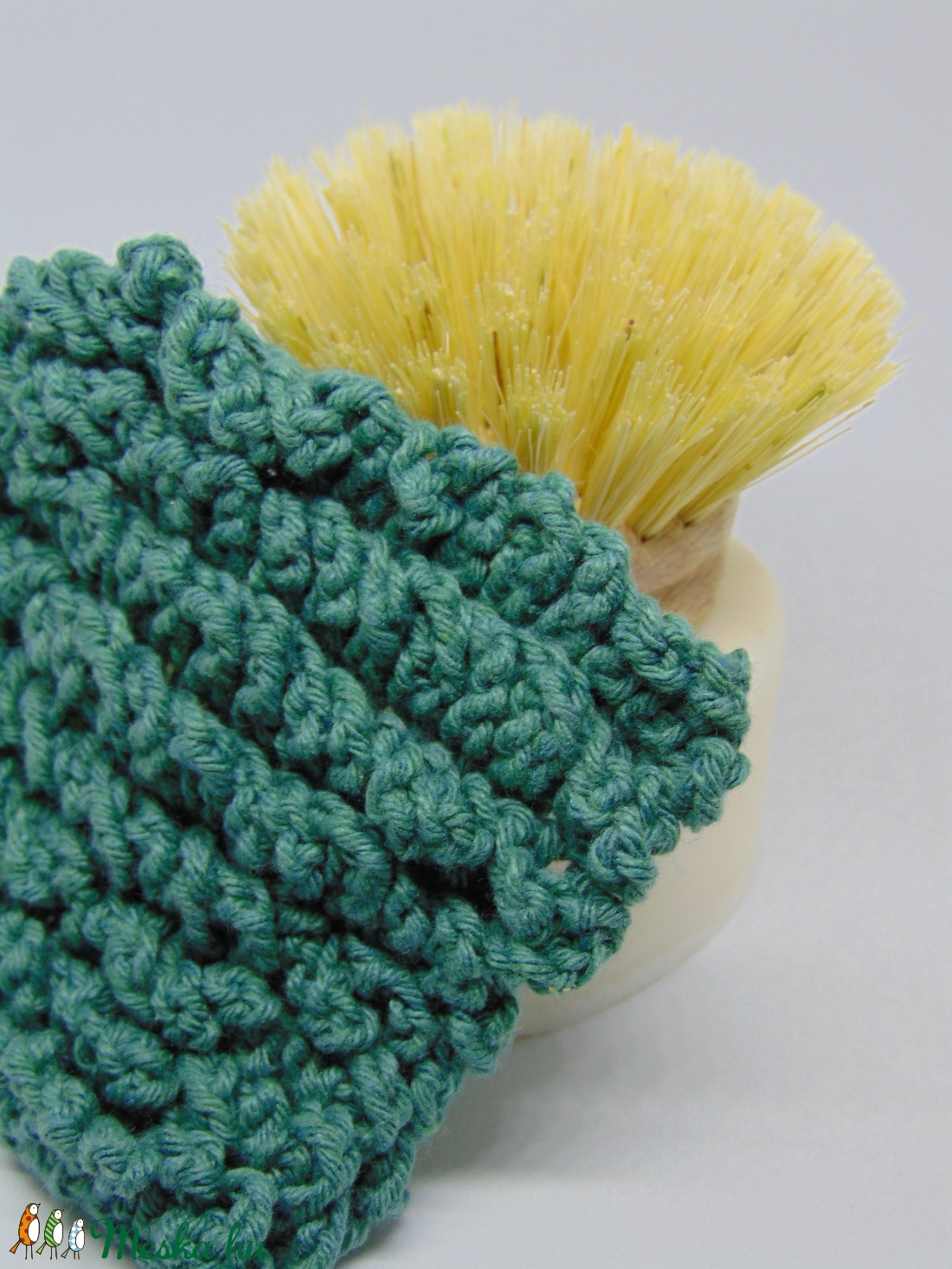 Rojtos mosogató (szivacs helyett) - otthon & életmód - konyhafelszerelés, tálalás - konyhai textil - konyharuha & törlőkendő - Meska.hu