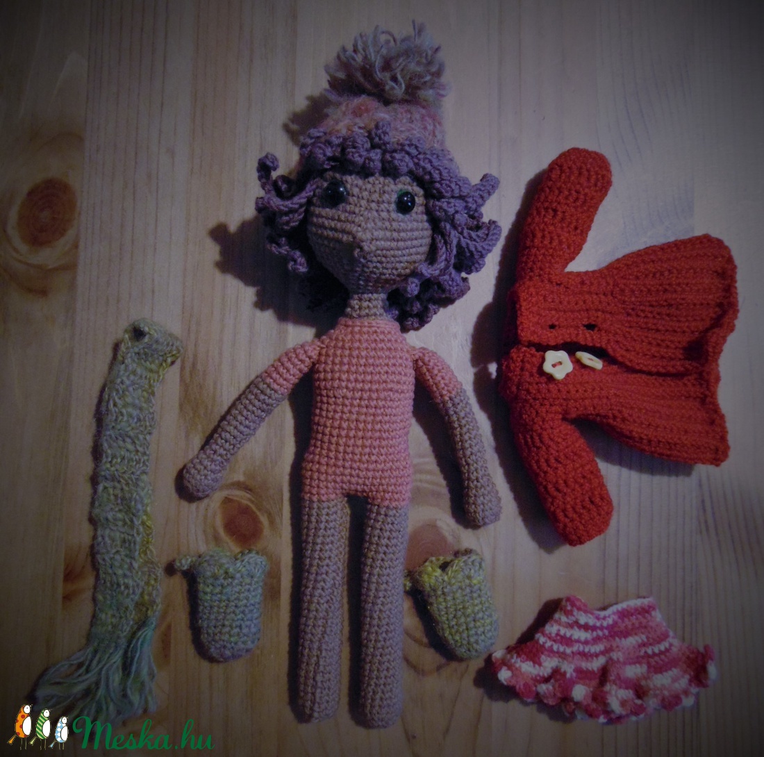 Hilda, a fázós baba - játék & sport - baba & babaház - öltöztethető baba - Meska.hu