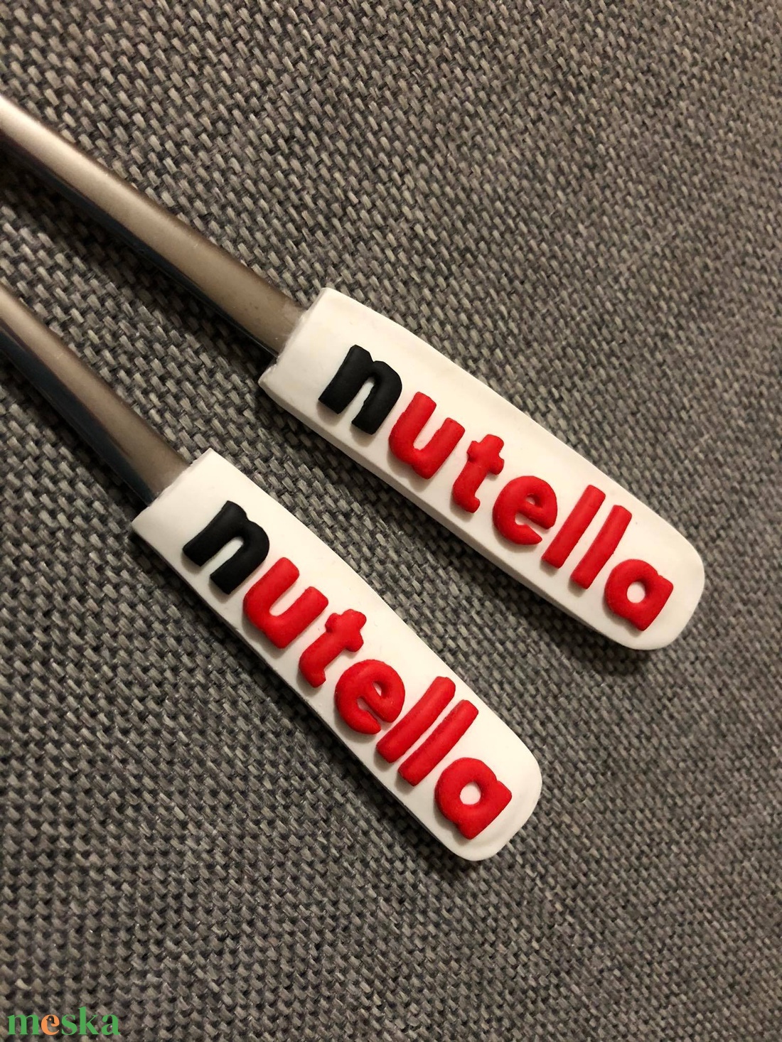 Nutella feliratú kanál - otthon & életmód - konyhafelszerelés, tálalás - tálalás - kanál & villa - Meska.hu Nutella feliratú kanál - otthon & életmód - konyhafelszerelés, tálalás - tálalás - kanál & villa - Meska.hu