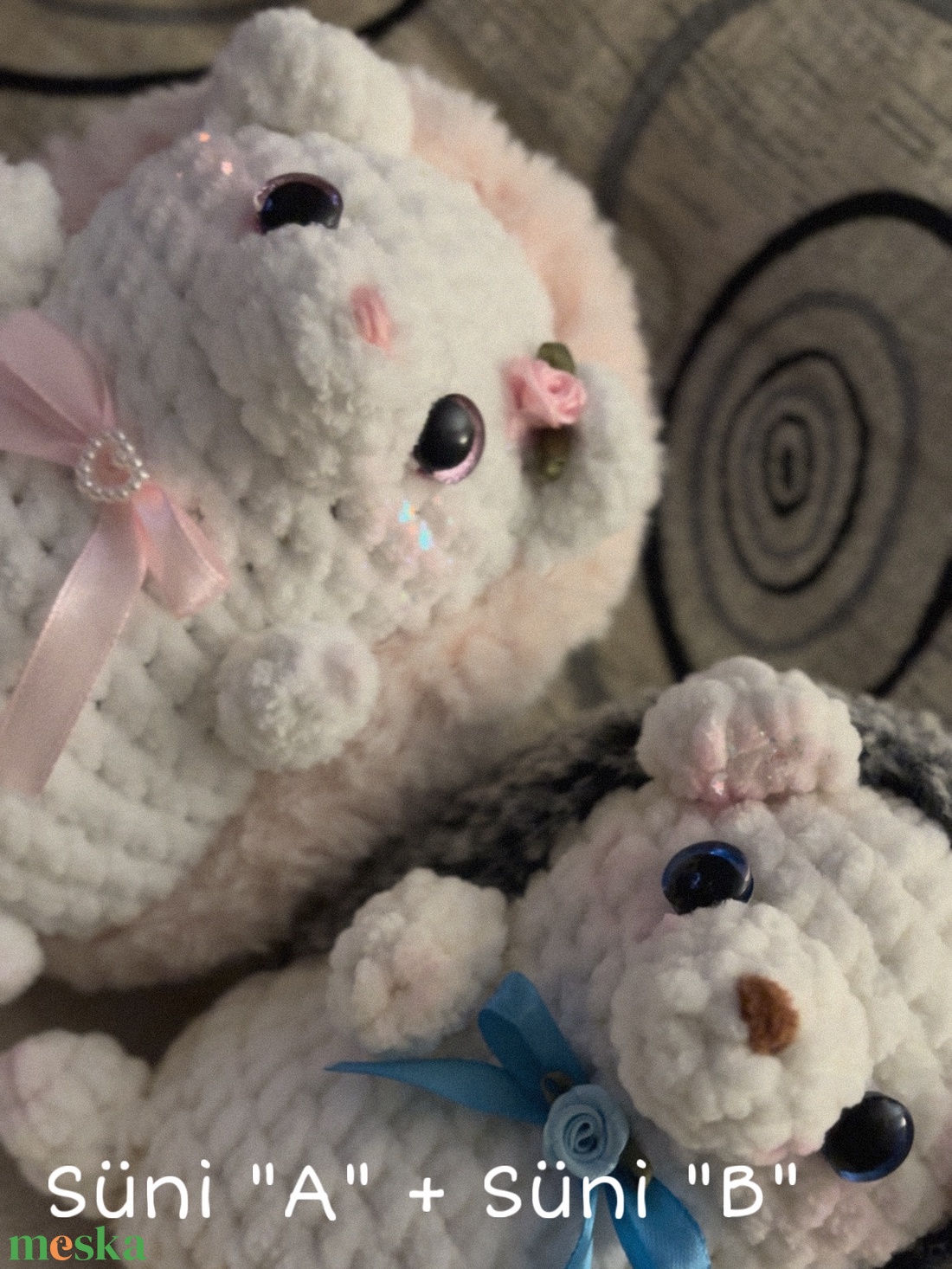 Horgolt süni páros � külön vagy együtt választható - játék & sport - plüssállat & játékfigura - süni - Meska.hu