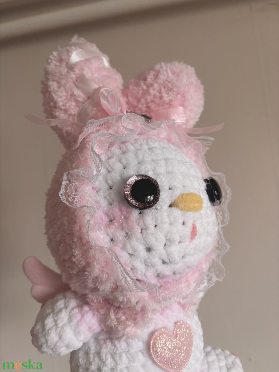 Sanrio Horgolt Nyuszi Plüss - játék & sport - plüssállat & játékfigura - nyuszi - Meska.hu