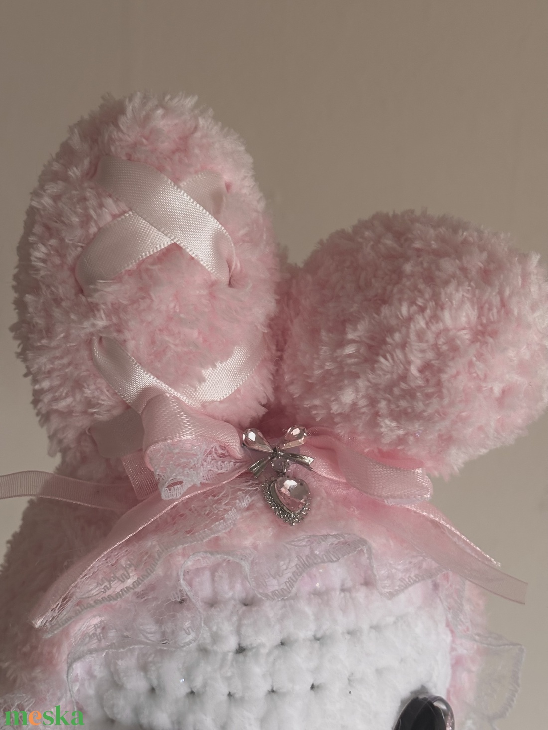 Sanrio Horgolt Nyuszi Plüss - játék & sport - plüssállat & játékfigura - nyuszi - Meska.hu