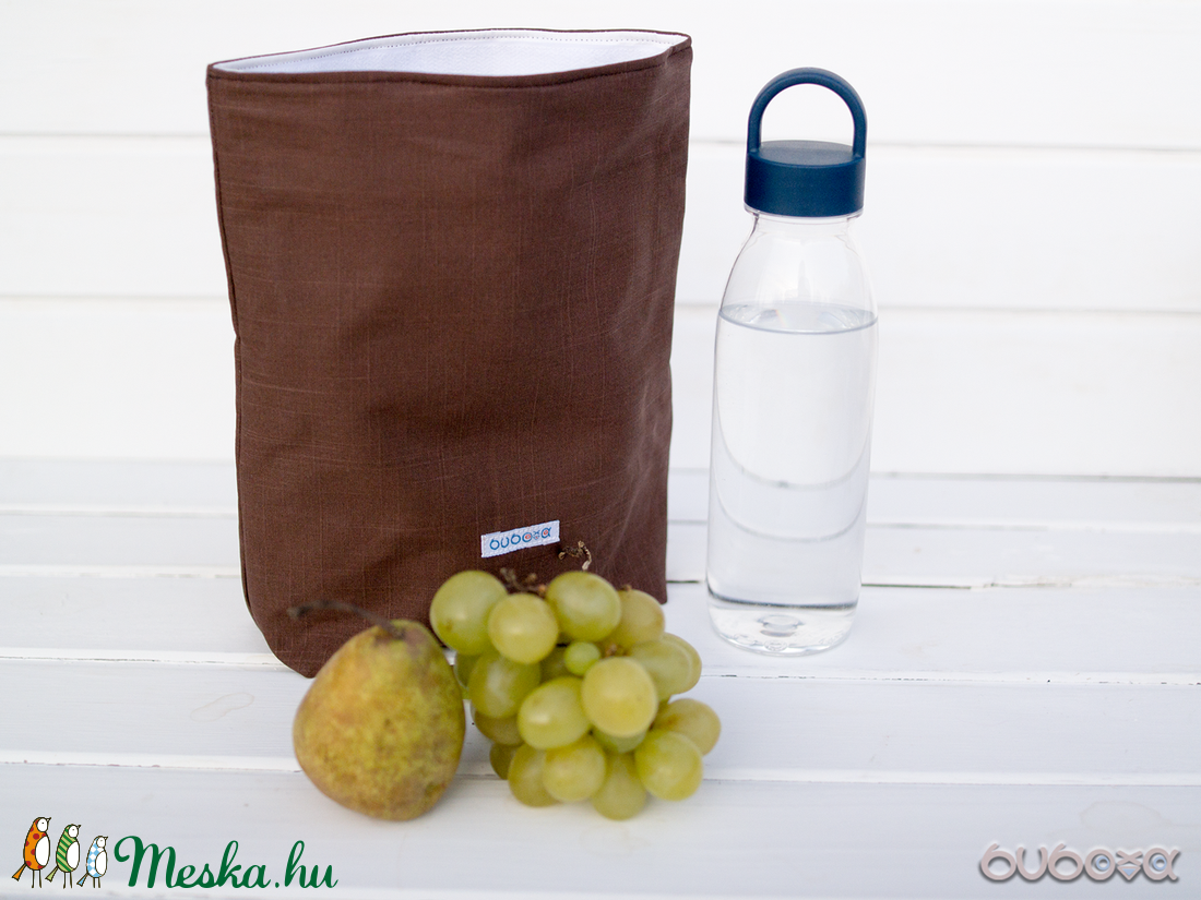 BUBOXA GREEN  többször használatos kitörölhető uzsonnás tasak - táska & tok - bevásárlás & shopper táska - shopper, textiltáska, szatyor - Meska.hu