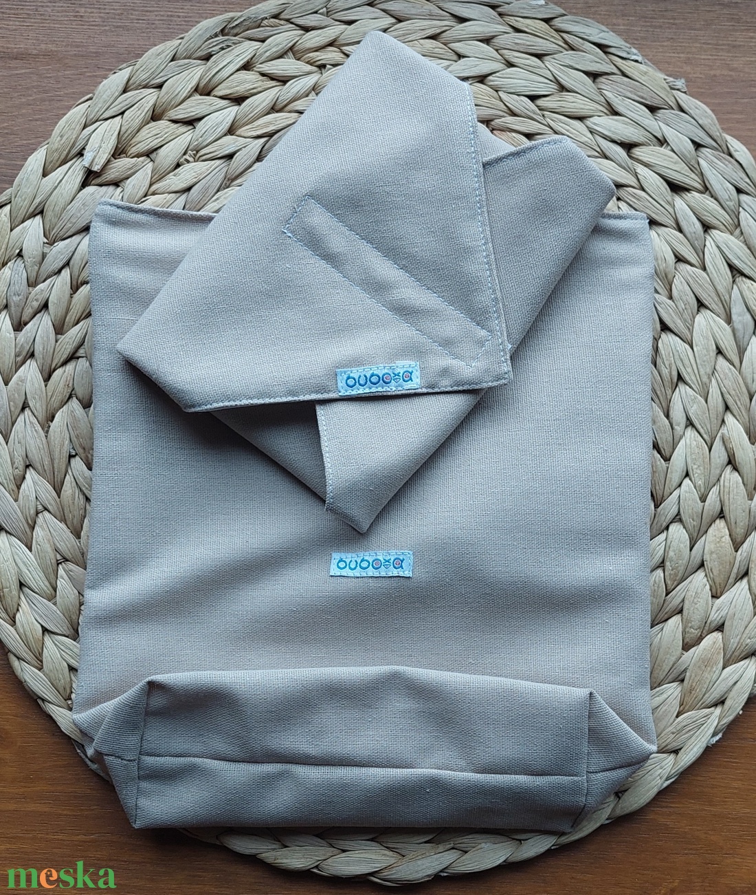 BUBOXA GREEN  többször használatos letörölhető uzsonnacsomagoló szett - újraszalvéta + újratasak - táska & tok - uzsonna- & ebéd tartó - szendvics csomagoló - Meska.hu