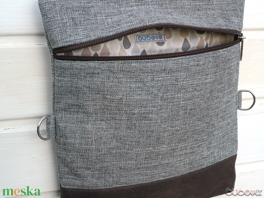 VARIA kollekció - Állítható valódi bőr pántos szaladgálós táska - táska & tok - kézitáska & válltáska - vállon átvethető táska - Meska.hu