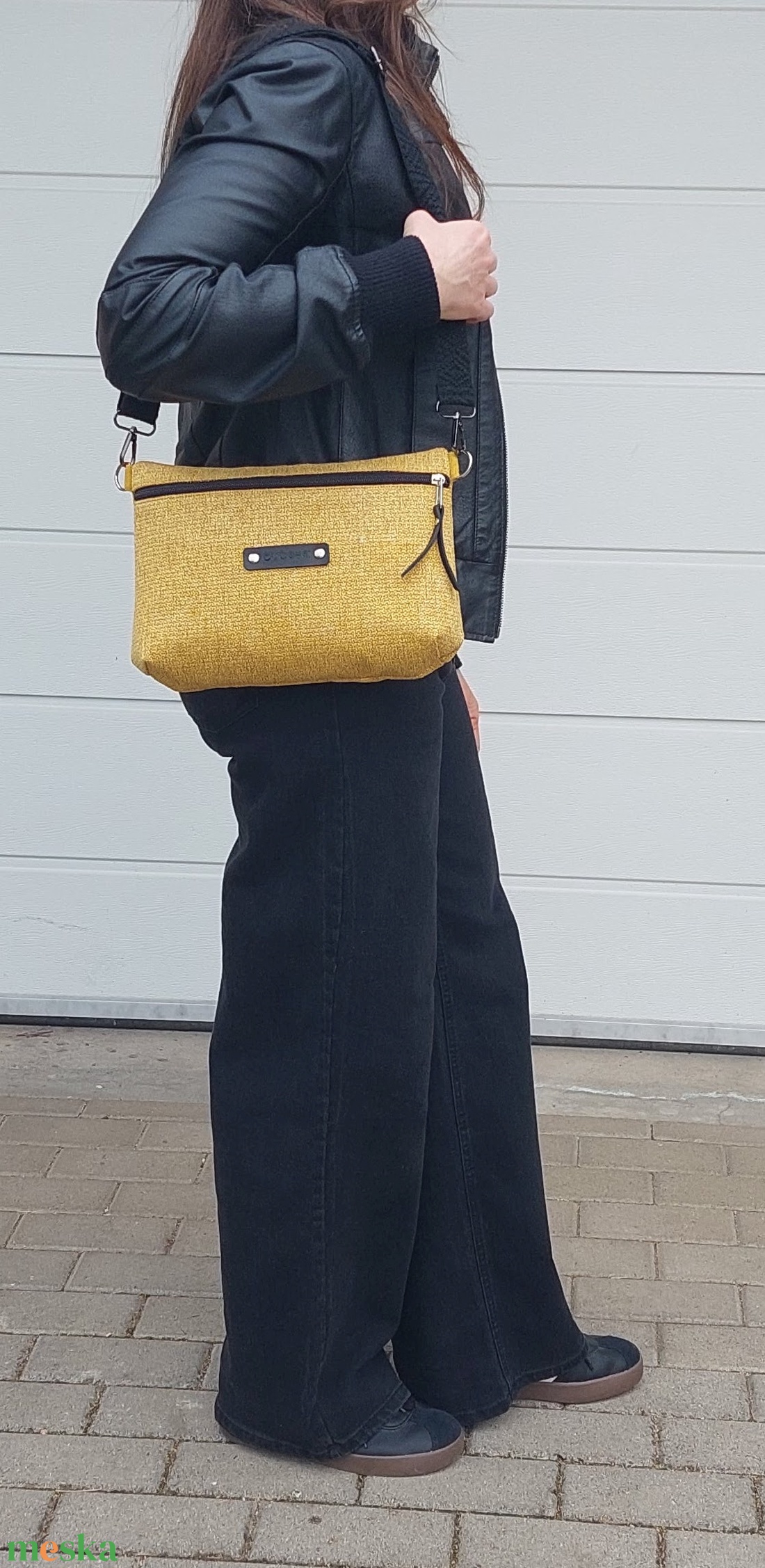 Grammicus Max kollekció - mustársárga oldal - és övtáska/Bum Bag/Fanny Pack/Waist Bag/Belt Bag - táska & tok - övtáska - Meska.hu