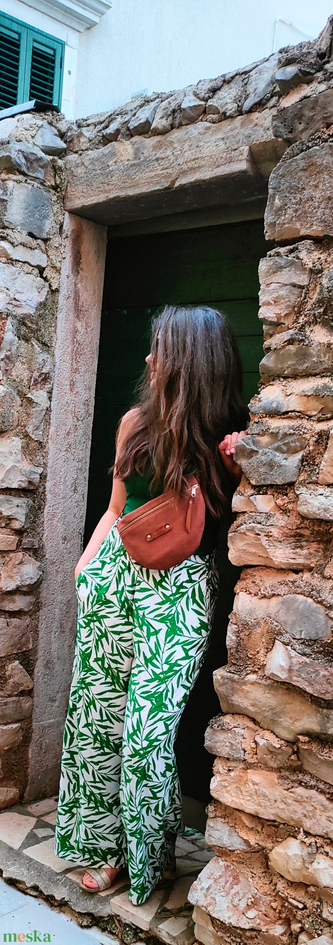 Grammicus kollekció - camelbarna oldal - és övtáska/Bum Bag/Fanny Pack/Waist Bag/Belt Bag - táska & tok - övtáska - Meska.hu