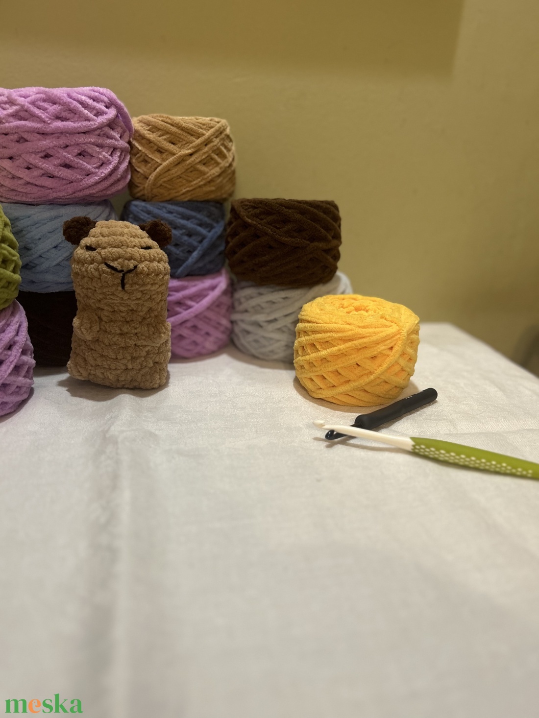 Capybara amigurumi plüss - játék & sport - plüssállat & játékfigura - más figura - Meska.hu Capybara amigurumi plüss - játék & sport - plüssállat & játékfigura - más figura - Meska.hu