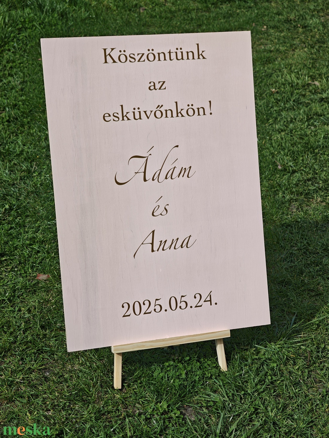 Esküvői köszöntő tábla egyedi, kézműves dekoráció - esküvő - dekoráció - tábla & jelzés - Meska.hu Esküvői köszöntő tábla egyedi, kézműves dekoráció - esküvő - dekoráció - tábla & jelzés - Meska.hu