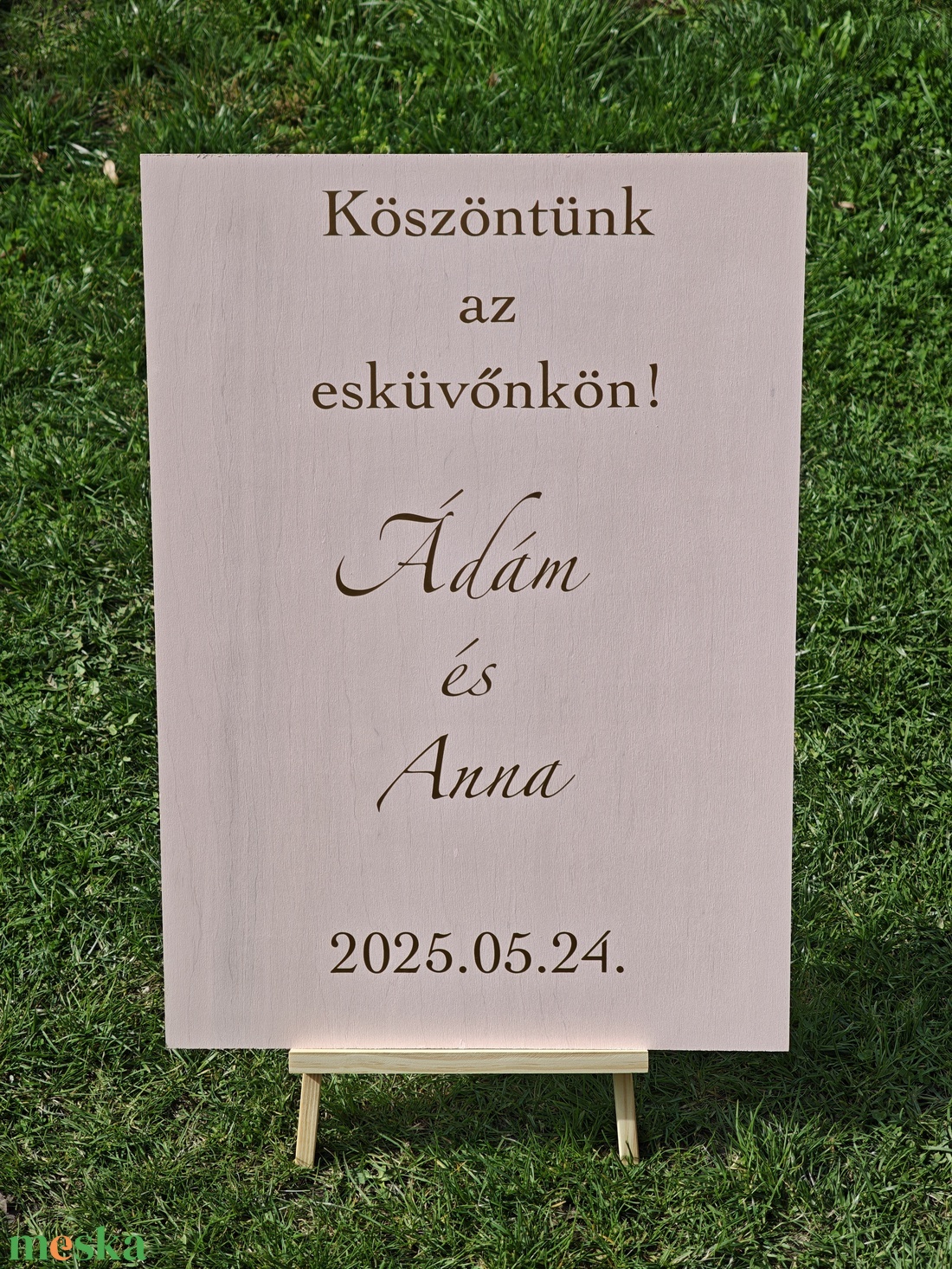 Esküvői köszöntő tábla egyedi, kézműves dekoráció - esküvő - dekoráció - tábla & jelzés - Meska.hu Esküvői köszöntő tábla egyedi, kézműves dekoráció - esküvő - dekoráció - tábla & jelzés - Meska.hu