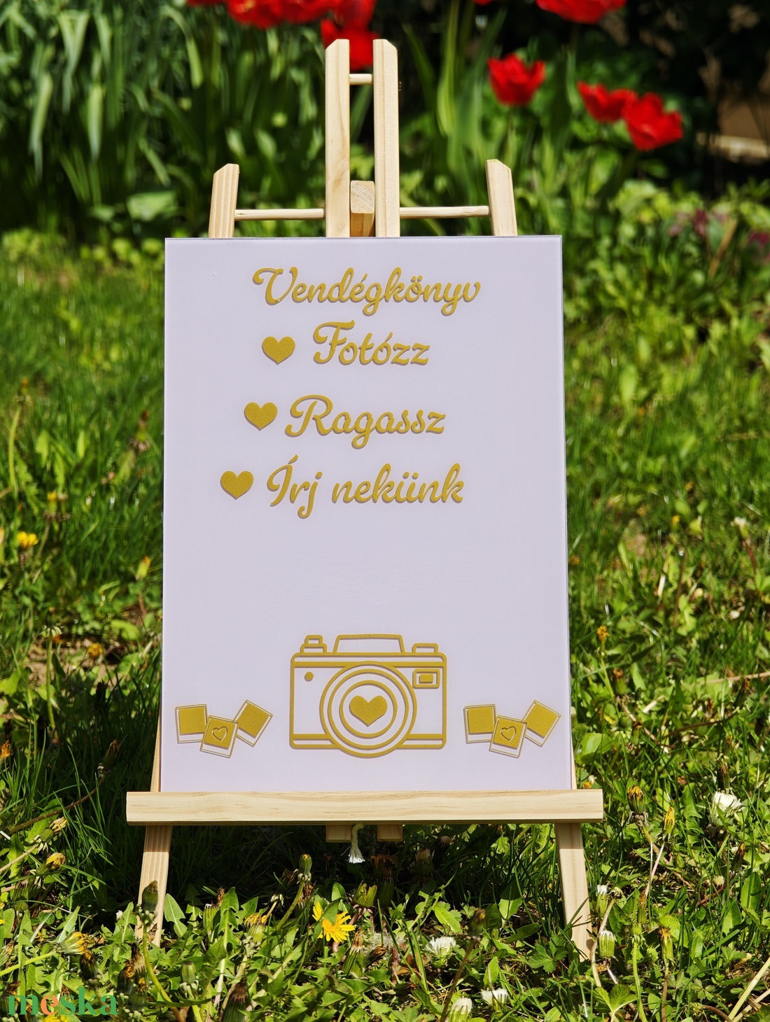 Fotósarok vendégkönyv tábla - esküvő - dekoráció - tábla & jelzés - Meska.hu Fotósarok vendégkönyv tábla - esküvő - dekoráció - tábla & jelzés - Meska.hu