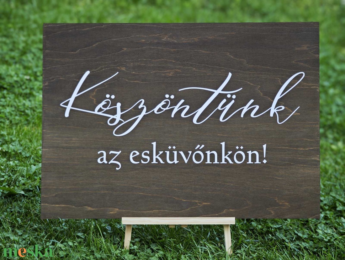 Esküvői köszöntőtábla - esküvő - dekoráció - tábla & jelzés - Meska.hu Esküvői köszöntőtábla - esküvő - dekoráció - tábla & jelzés - Meska.hu
