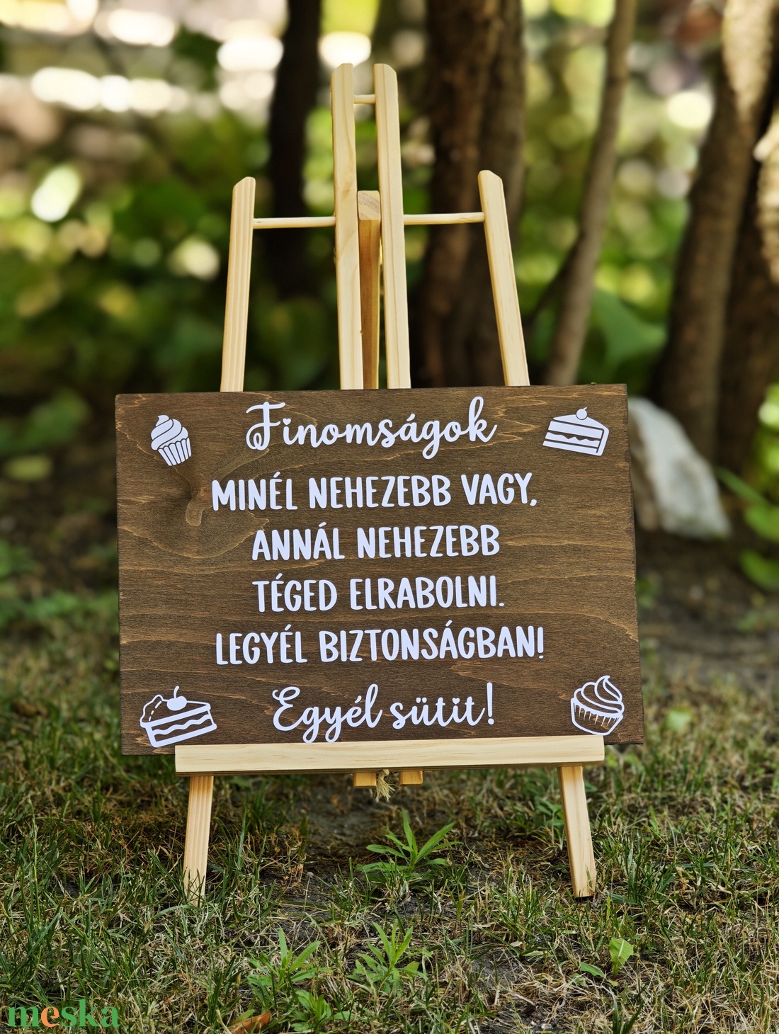 Humoros esküvői falitábla Légy biztonságban, egyél sütit! - esküvő - dekoráció - tábla & jelzés - Meska.hu Humoros esküvői falitábla Légy biztonságban, egyél sütit! - esküvő - dekoráció - tábla & jelzés - Meska.hu