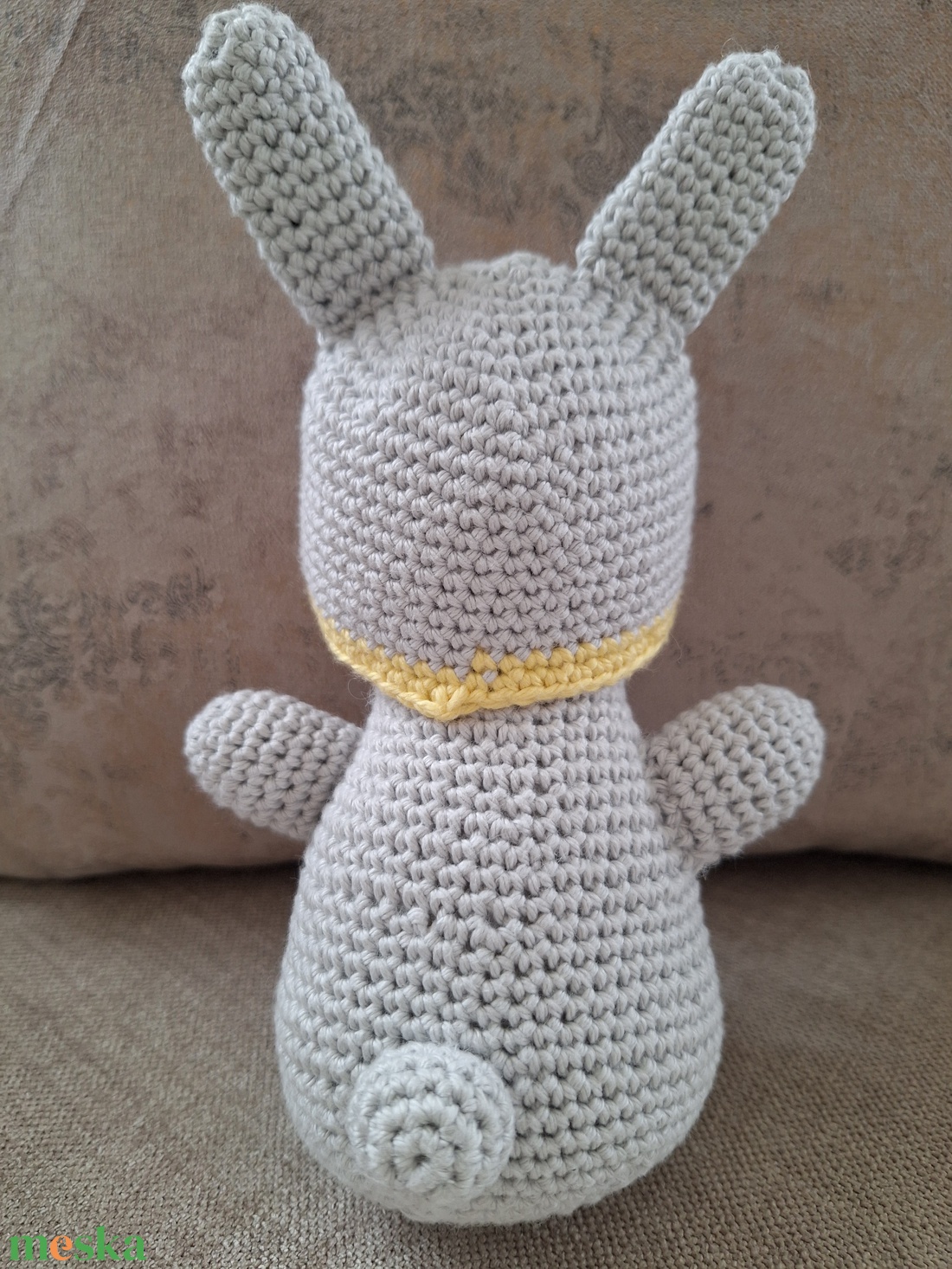 Horgolt Waldorf nyuszi - játék & sport - plüssállat & játékfigura - nyuszi - Meska.hu