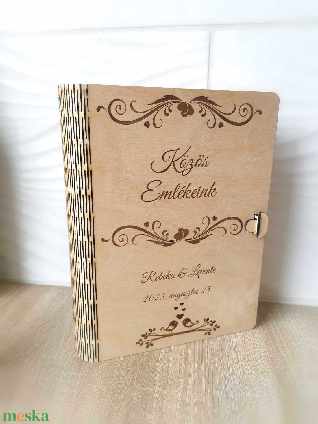 Közös Emlékeink könyvdoboz! - esküvő - emlék & ajándék - doboz - Meska.hu