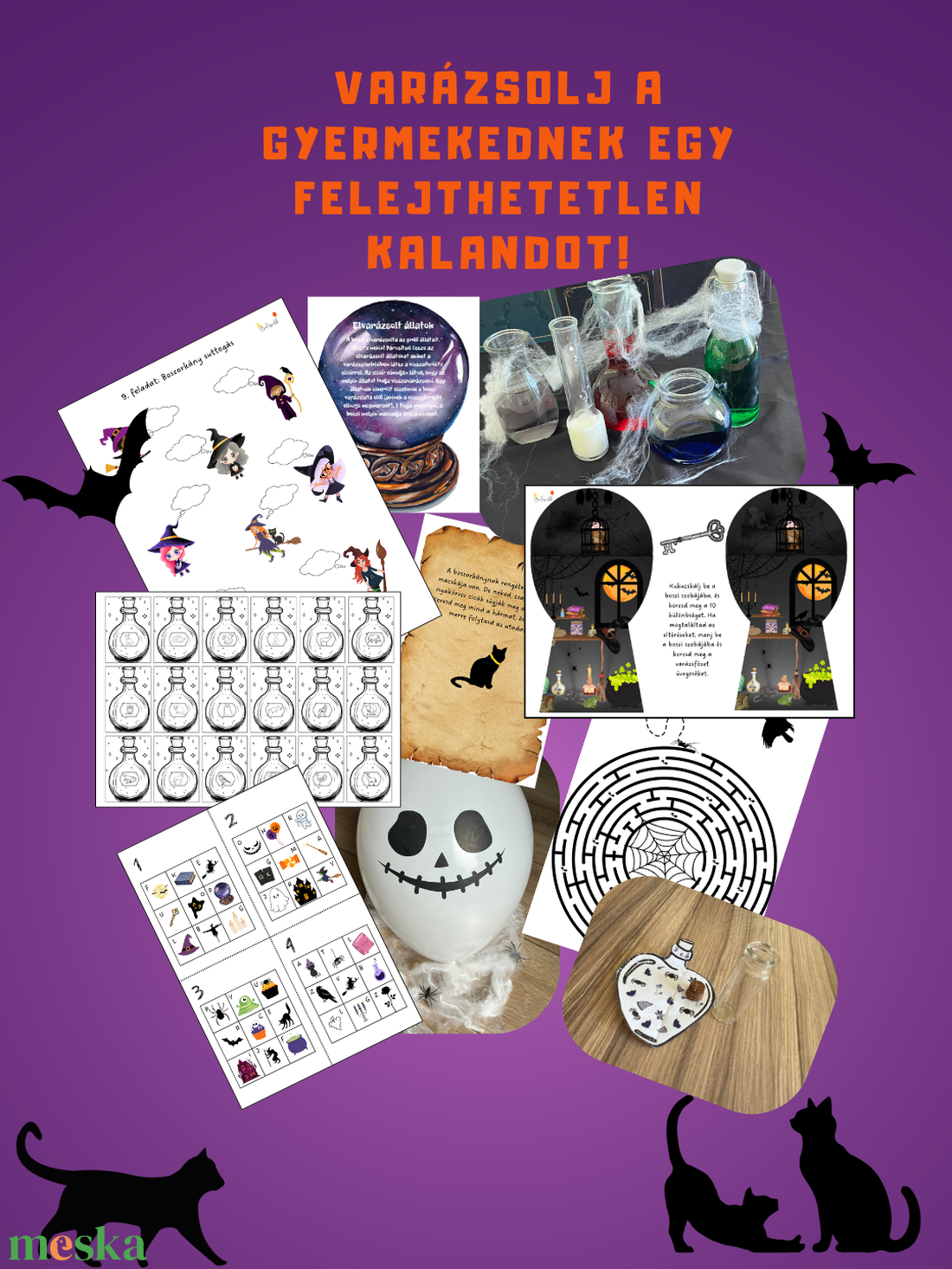 Bulipakk- Letölthető Halloweeni Kincskereső - játék & sport - készségfejlesztő és logikai játék - logikai játékok - Meska.hu Bulipakk- Letölthető Halloweeni Kincskereső - játék & sport - készségfejlesztő és logikai játék - logikai játékok - Meska.hu