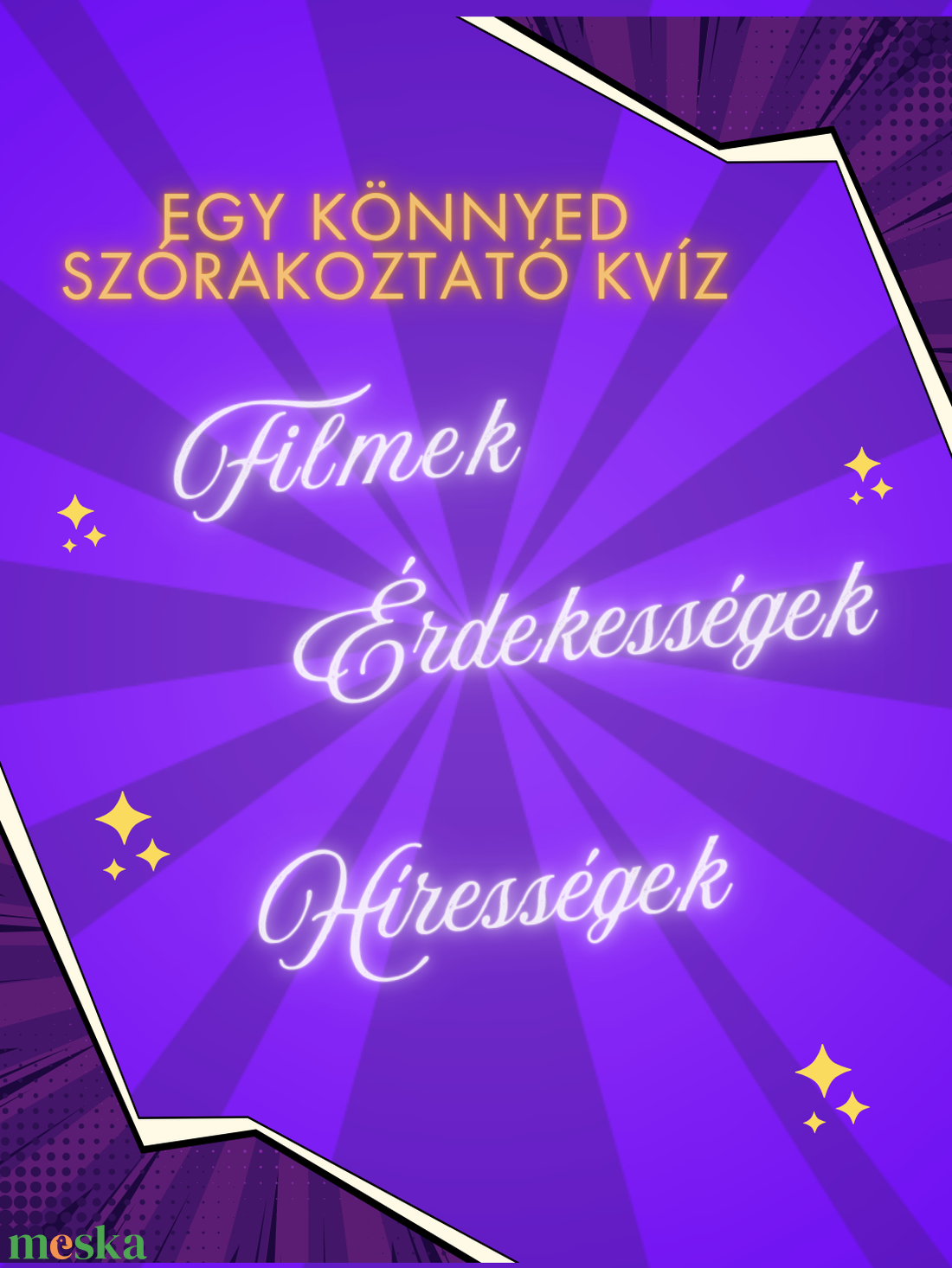 Kvízjáték felnőtteknek - játék & sport - készségfejlesztő és logikai játék - logikai játékok - Meska.hu