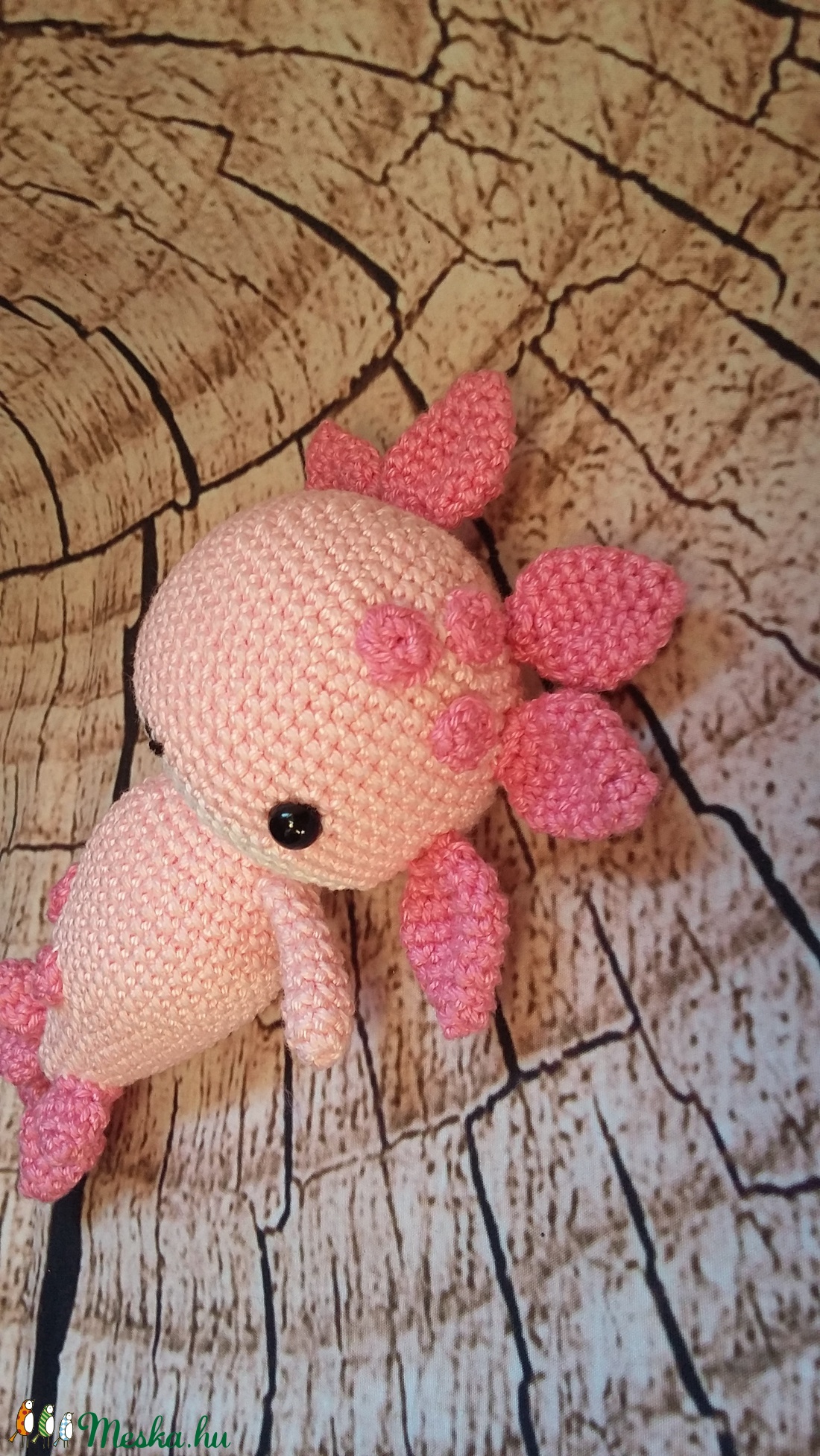 Horgolt Axolotl (Mexikói vízi kutya) - játék & sport - plüssállat & játékfigura - kutya - Meska.hu Horgolt Axolotl (Mexikói vízi kutya) - játék & sport - plüssállat & játékfigura - kutya - Meska.hu