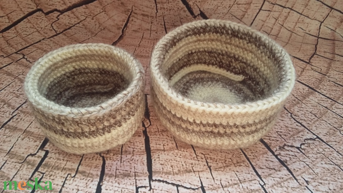 Tároló kosárka - otthon & életmód - tárolás & rendszerezés - tárolókosár - Meska.hu