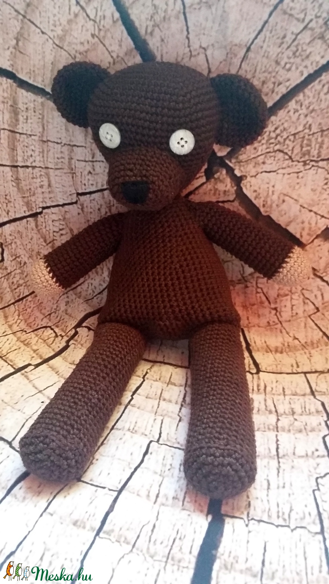 Mr.Bean Teddy maci - játék & sport - plüssállat & játékfigura - maci - Meska.hu