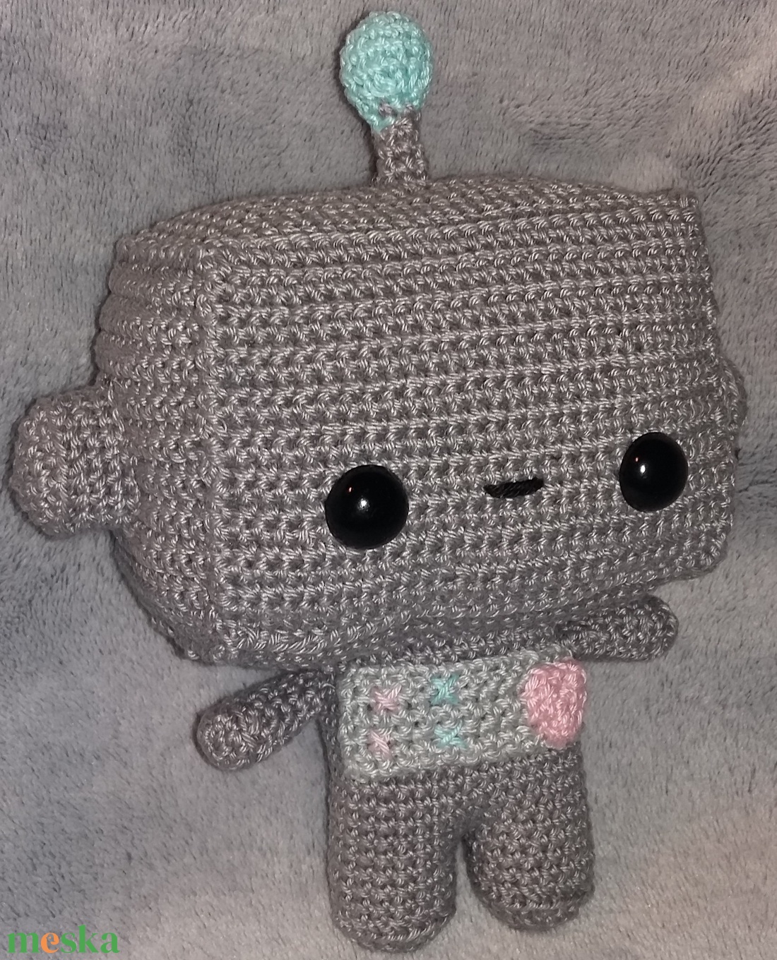 Horgolt Fiú Robot - játék & sport - plüssállat & játékfigura - robot & gép - Meska.hu