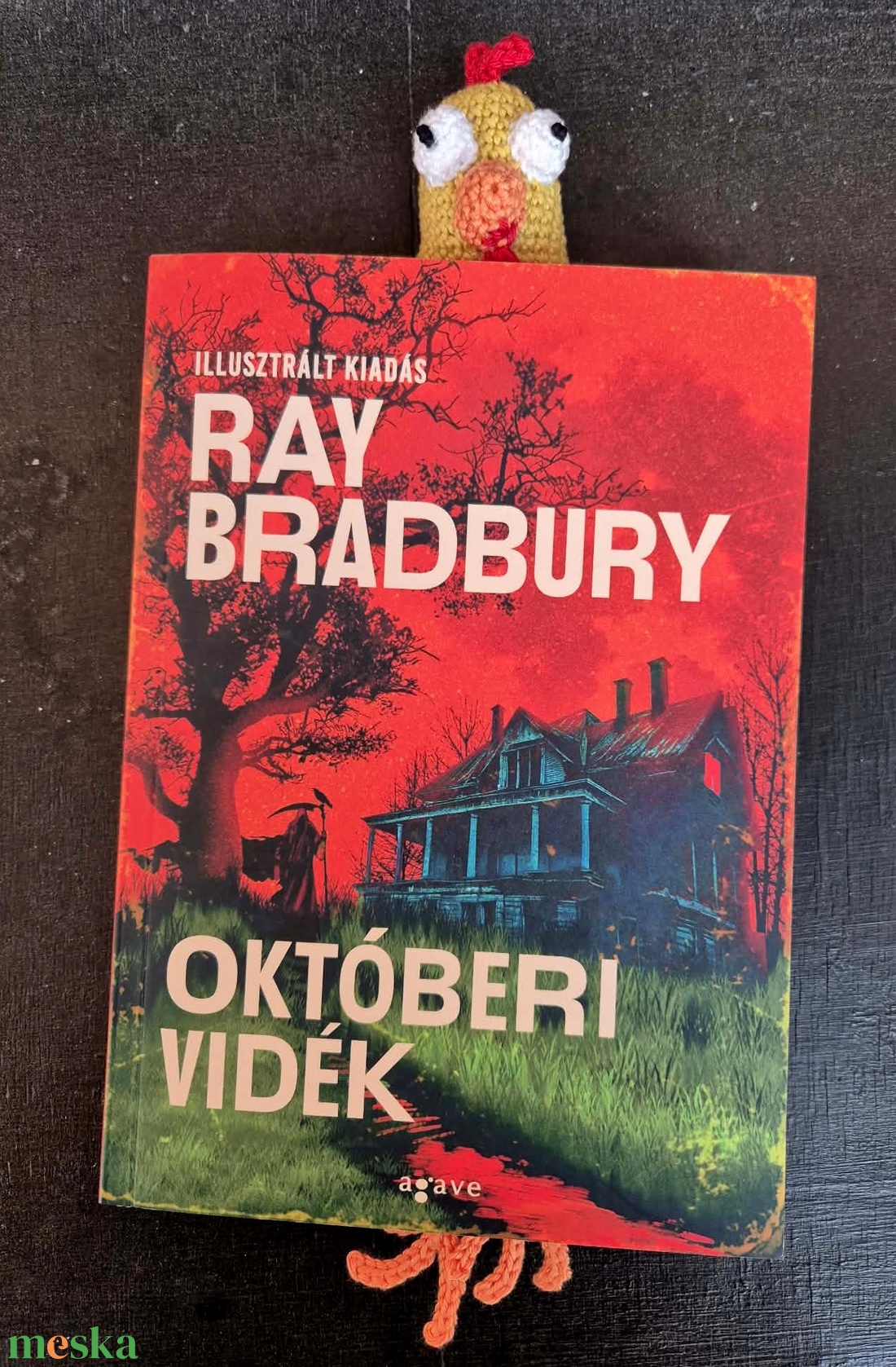 Csirke könyvjelző - könyv & zene - könyvjelző - Meska.hu