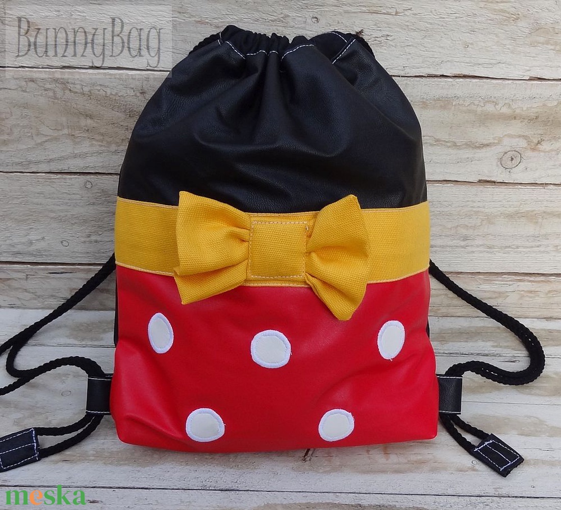 Minnie táska, hátizsák, tornazsák, Gym bag - táska & tok - hátizsák - tornazsák, gymbag - Meska.hu Minnie táska, hátizsák, tornazsák, Gym bag - táska & tok - hátizsák - tornazsák, gymbag - Meska.hu