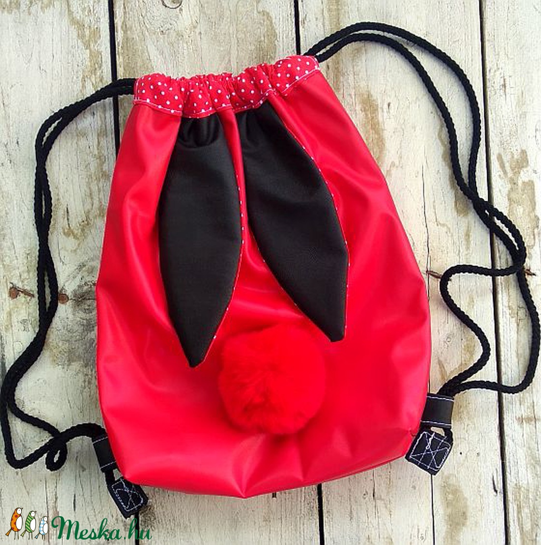BunnyBag, nyuszis táska, hátizsák, tornazsák, Gym bag - táska & tok - hátizsák - kishátizsák - Meska.hu BunnyBag, nyuszis táska, hátizsák, tornazsák, Gym bag - táska & tok - hátizsák - kishátizsák - Meska.hu