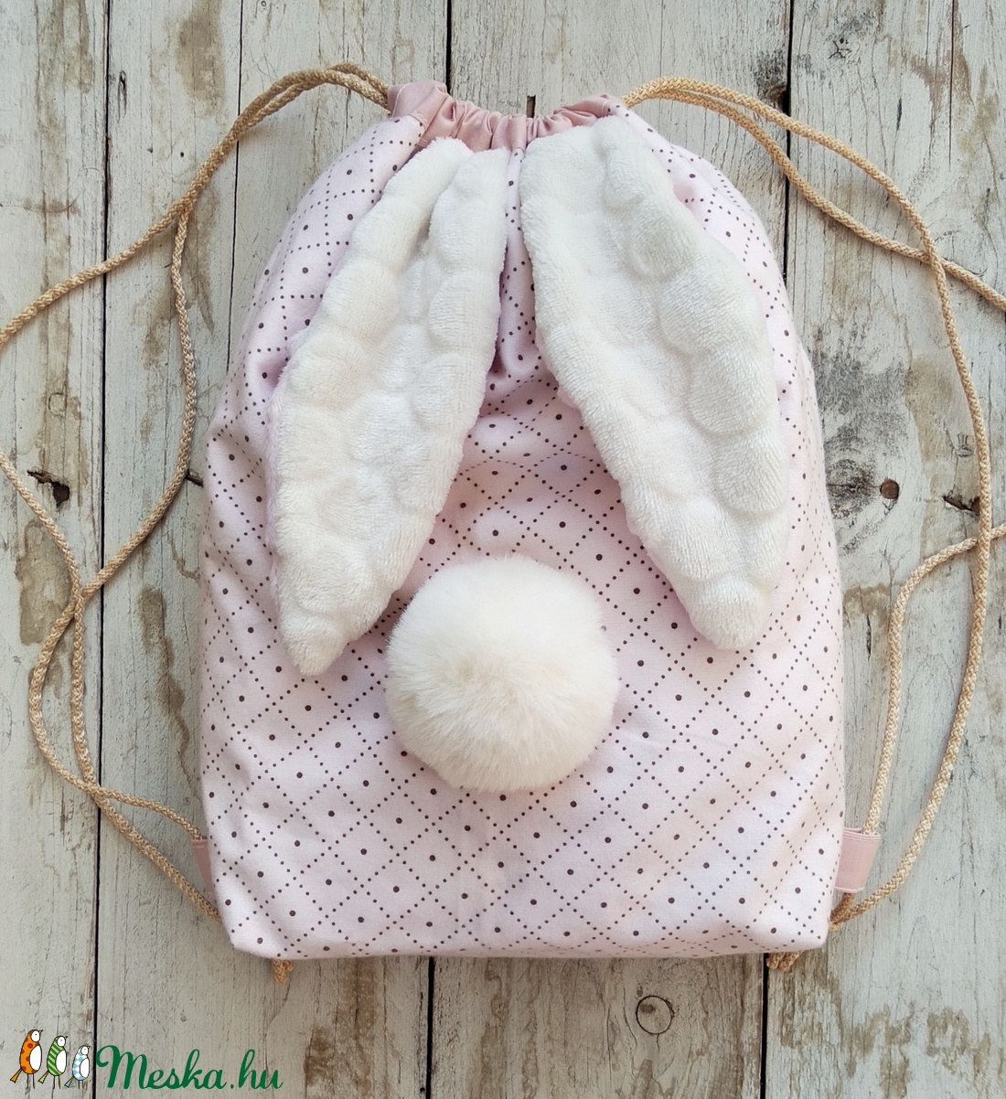 BunnyBag, nyuszis táska, hátizsák, tornazsák, Gym bag - táska & tok - hátizsák - kishátizsák - Meska.hu BunnyBag, nyuszis táska, hátizsák, tornazsák, Gym bag - táska & tok - hátizsák - kishátizsák - Meska.hu
