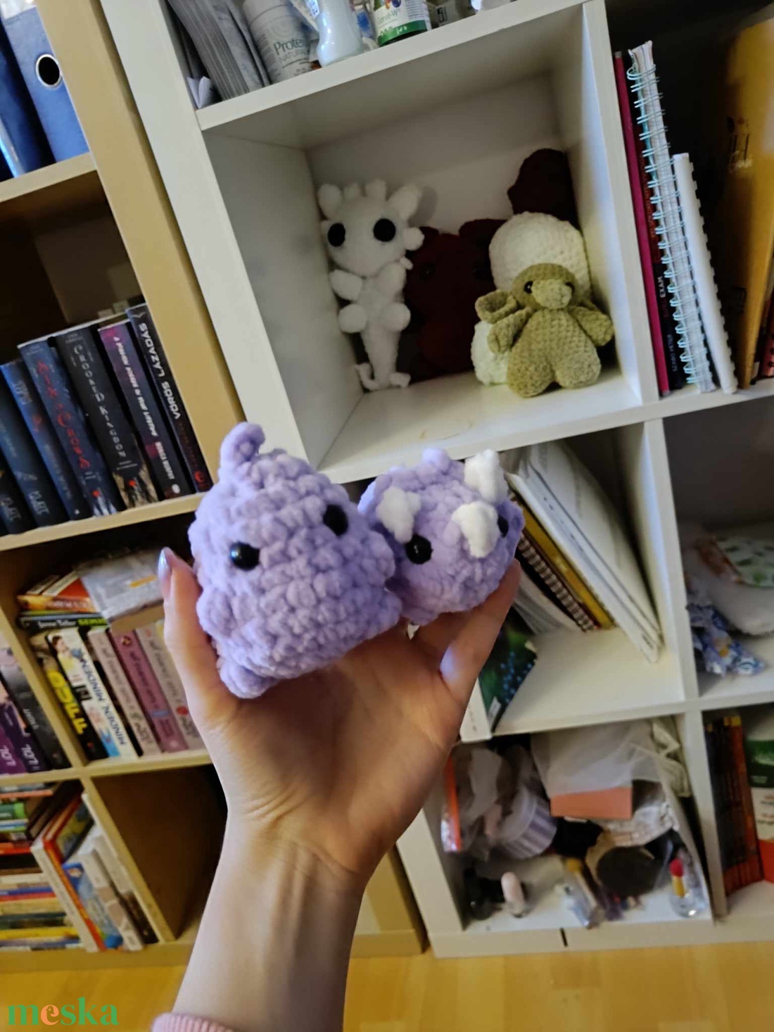 Horgolt amigurumi dinók  - játék & sport - plüssállat & játékfigura - plüss dínók - Meska.hu