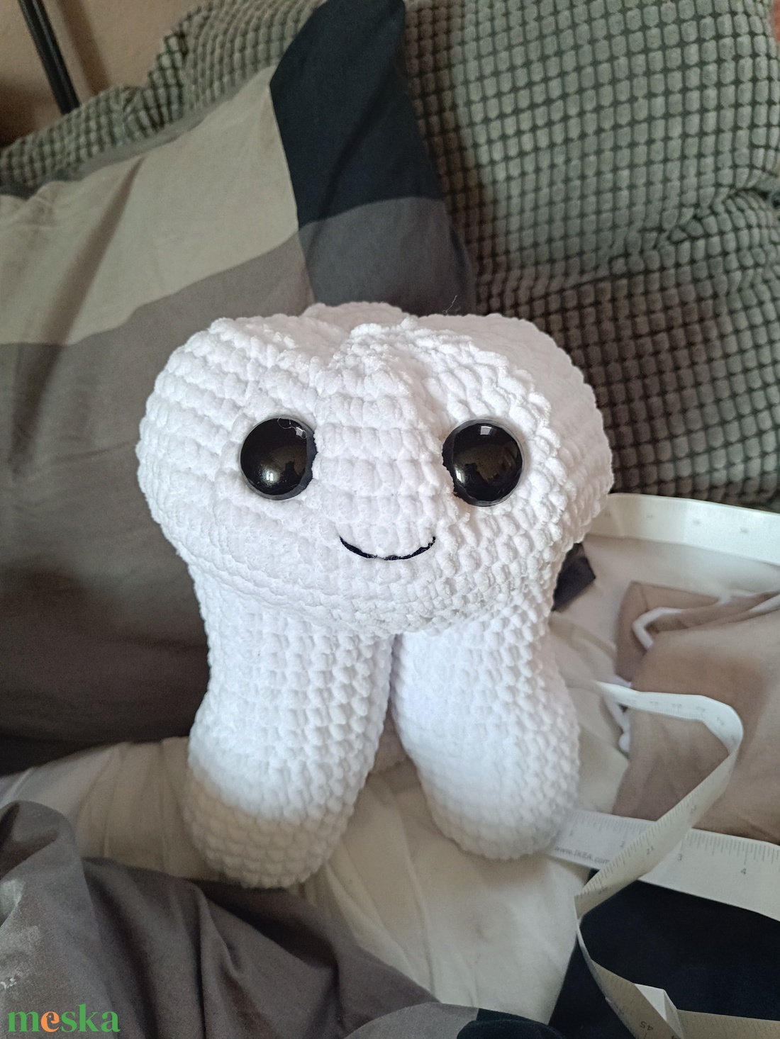 Boldog fogacska - játék & sport - plüssállat & játékfigura - más figura - Meska.hu