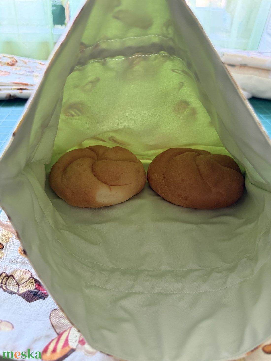 Öko kenyeres zsák (3dba csomagban) vízlepergető béléssel  - táska & tok - bevásárlás & shopper táska - kenyeres zsák - Meska.hu