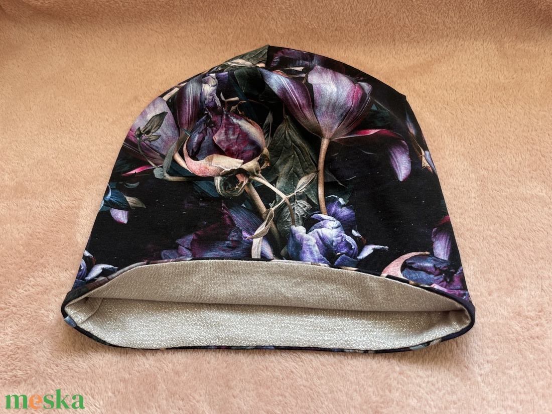 Tavaszi beanie sapka - ruha & divat - sál, sapka, kendő - sapka - Meska.hu