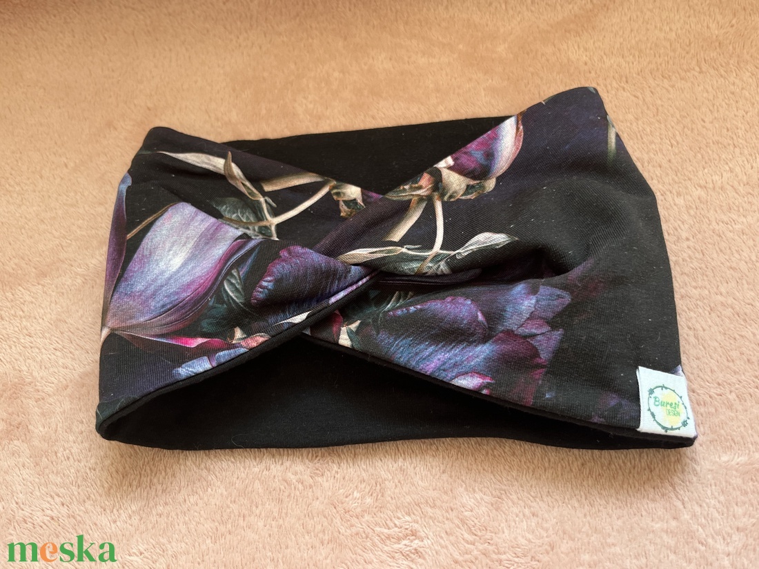 Tavaszi fejpánt - ruha & divat - sál, sapka, kendő - fejpánt - Meska.hu