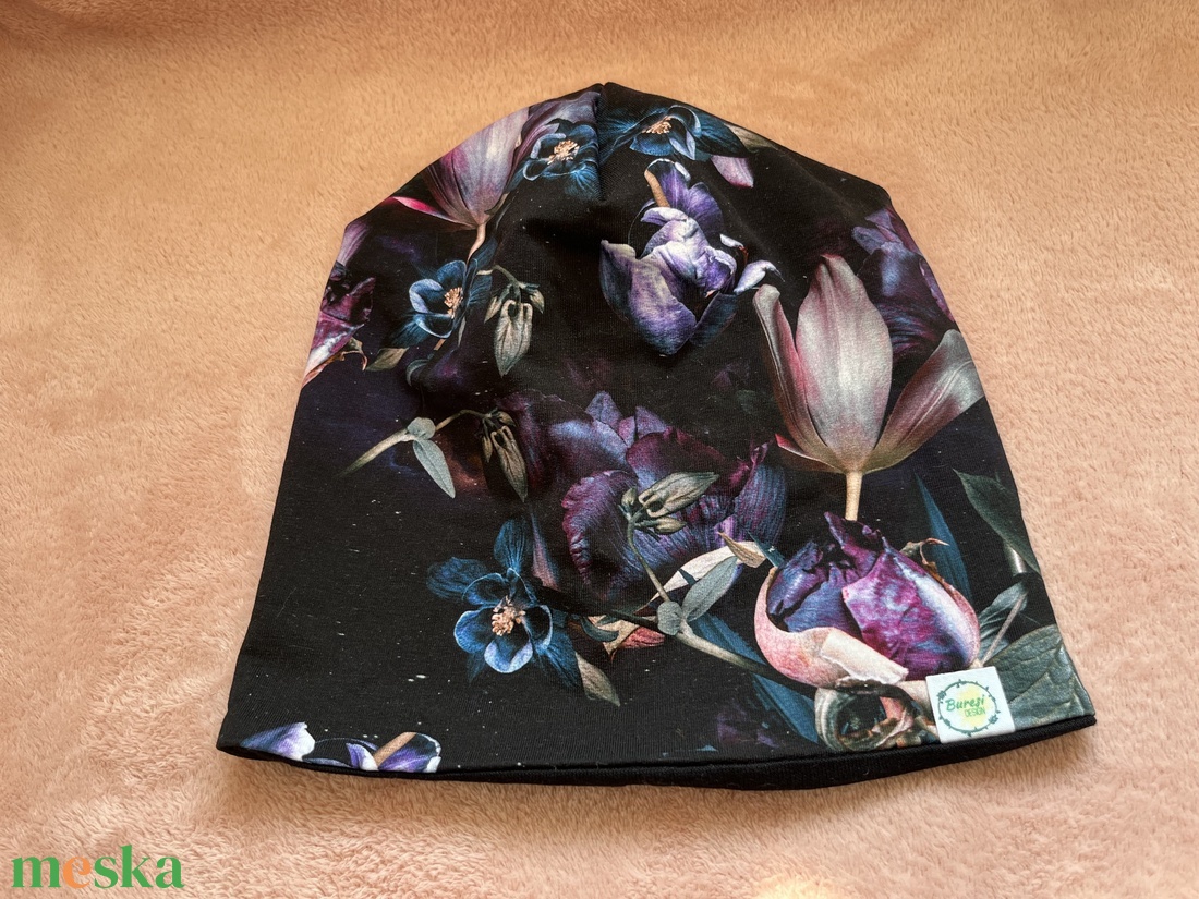 Tavaszi beanie sapka - ruha & divat - sál, sapka, kendő - sapka - Meska.hu