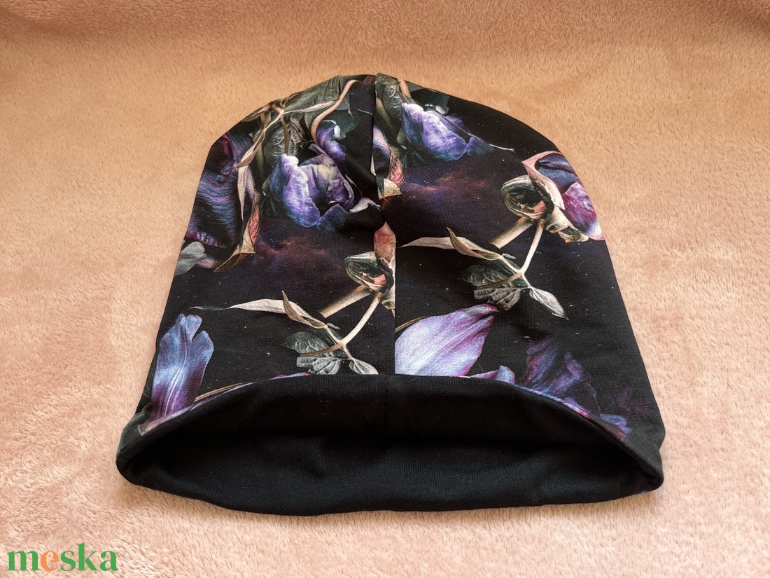 Tavaszi beanie sapka - ruha & divat - sál, sapka, kendő - sapka - Meska.hu